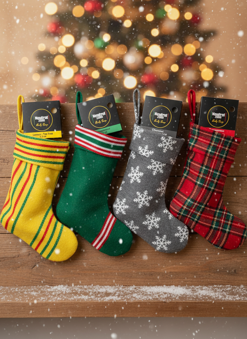 Neutral Zone Clean 4-Pack Soap Bundle (Lemon Tea Tree • Spearmint • Peppermint • Charcoal)