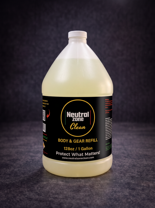 Neutral Zone Clean Spray + 128oz (1 Gallon) Refill Combo