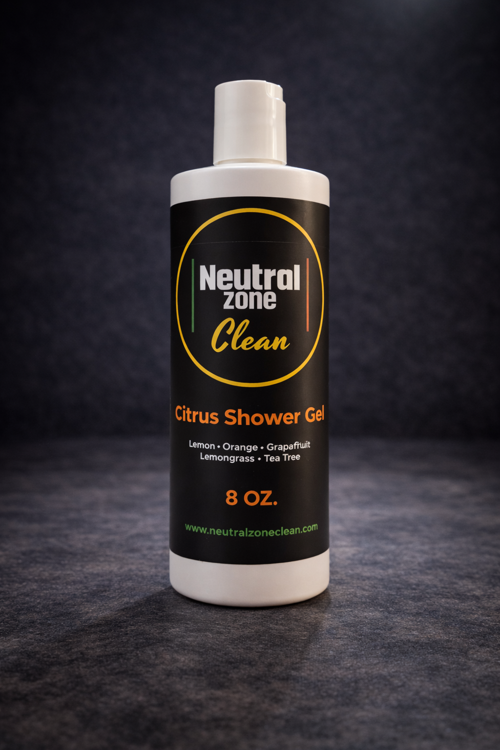 Neutral Zone Clean Citrus Shower Gel - 8 oz. image