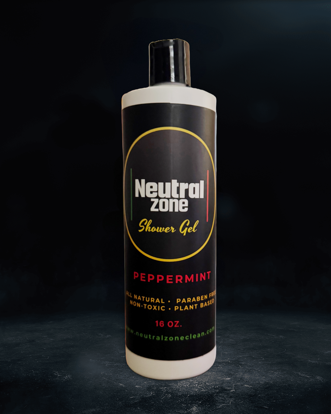 Neutral Zone Shower Gel Peppermint - 16 oz. image